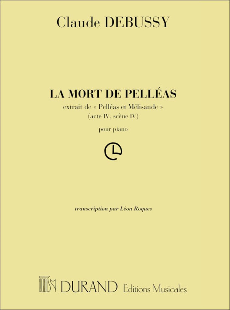 Pelleas Mort De Pelleas Piano